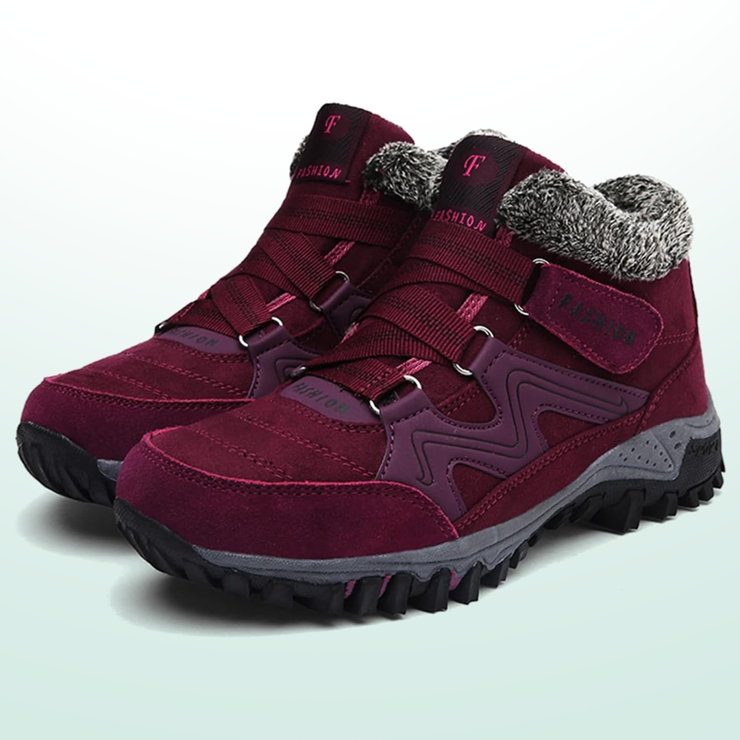 Ladies Hiking Boots - Durable Mid-Top Outdoor Footwear