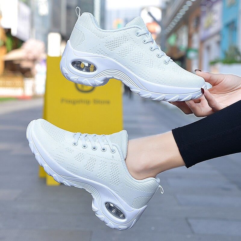 Ladies Sports Shoes - Breathable Athletic Trainers For Active Lifestyles