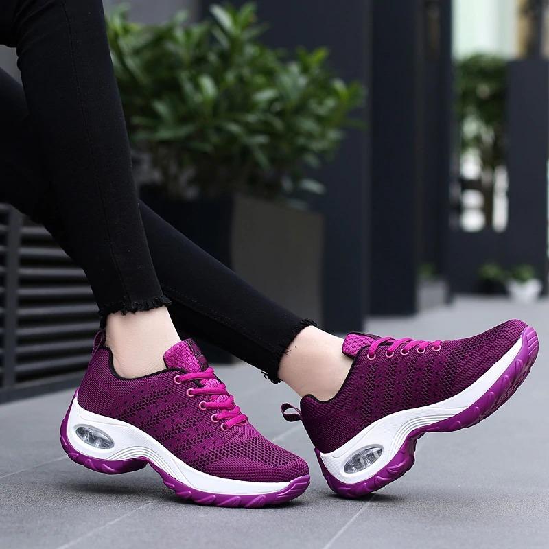 Ladies Sports Shoes - Breathable Athletic Trainers For Active Lifestyles