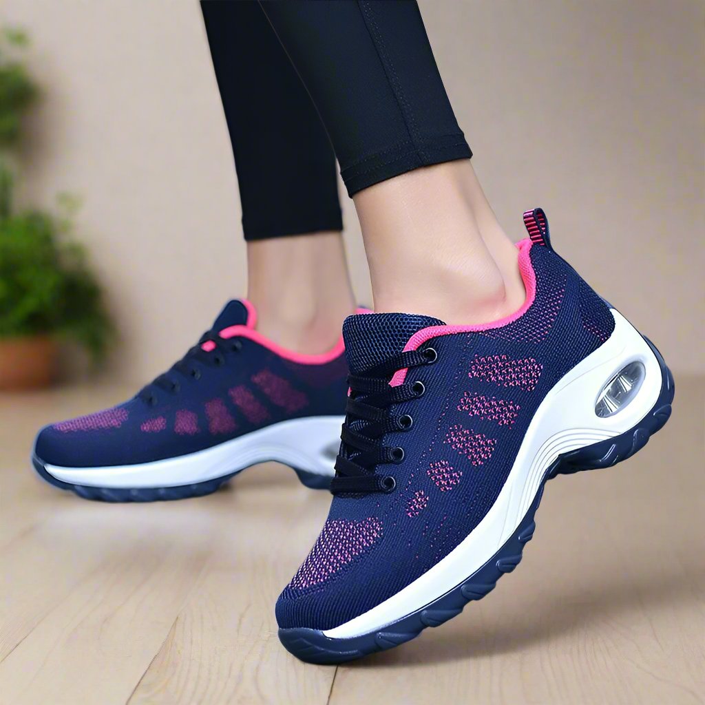 Ladies Sports Shoes - Breathable Athletic Trainers For Active Lifestyles