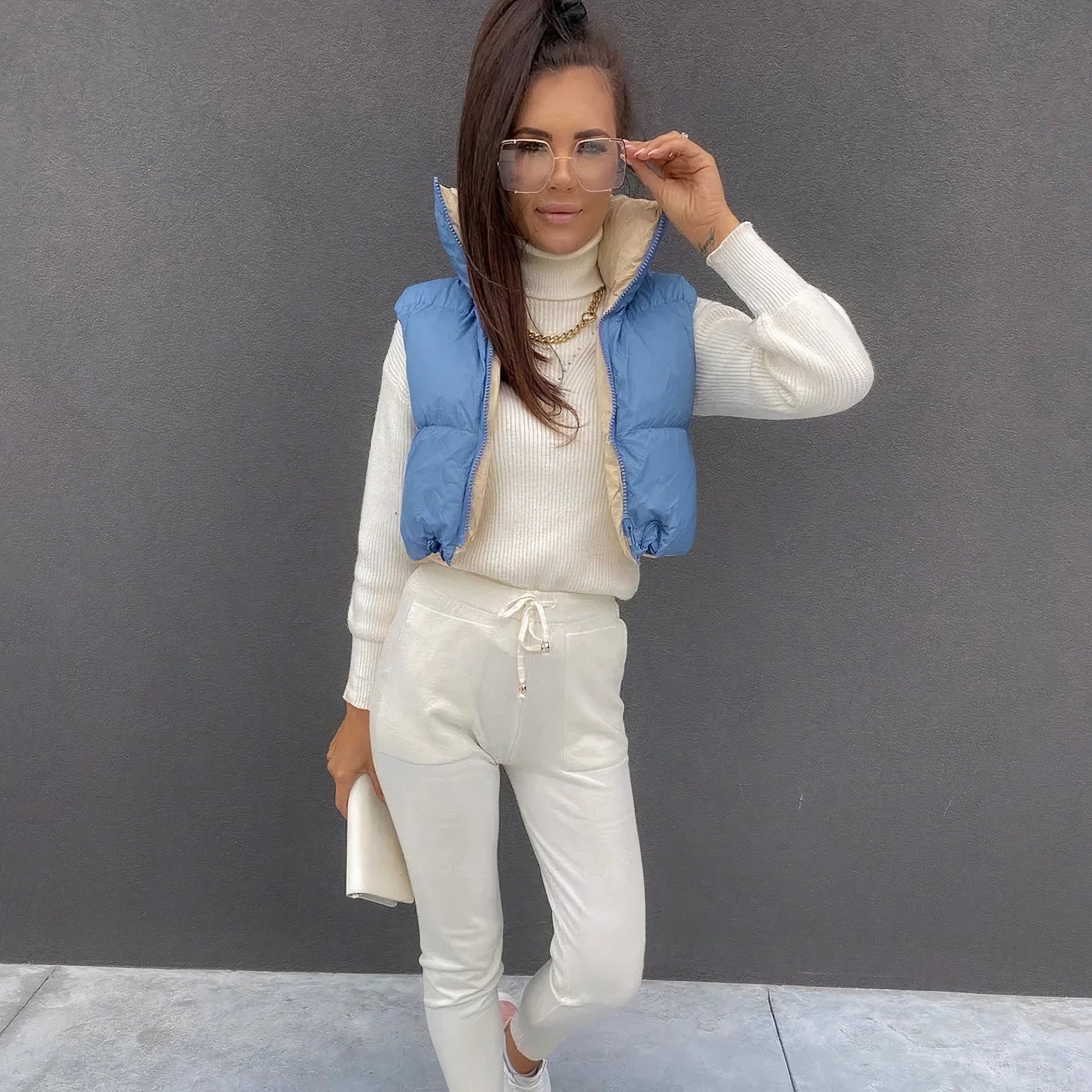 Padded Gilet - Chic Ladies Vest Jacket