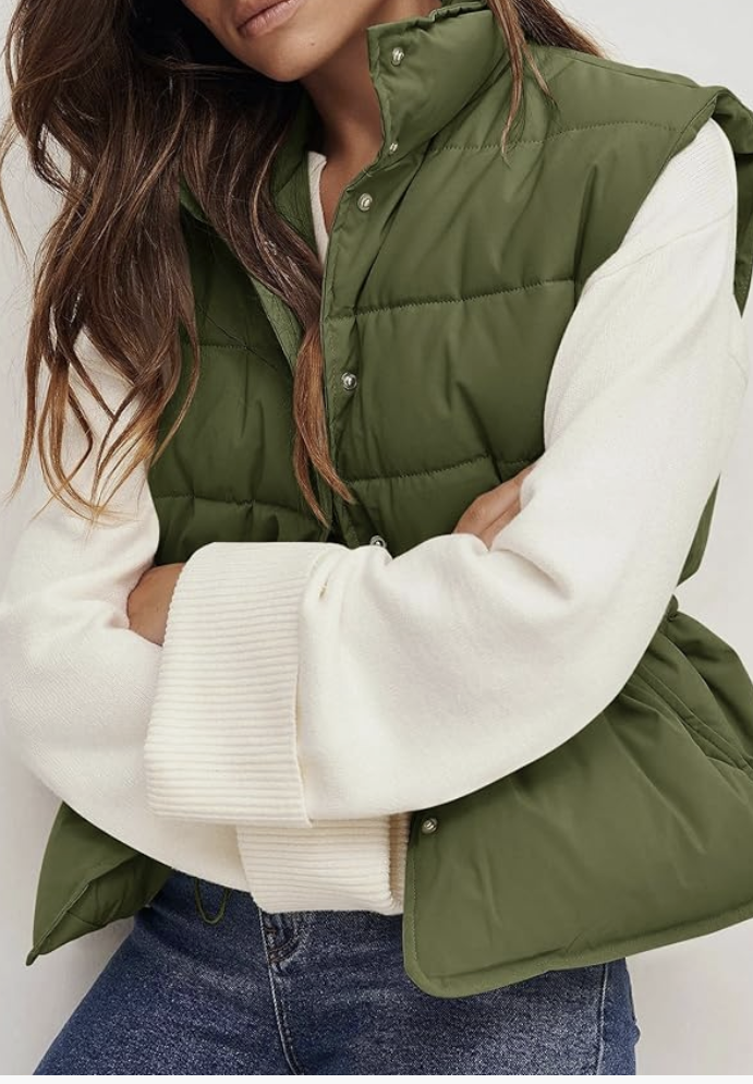 Padded Gilet - Stylish Sleeveless Ladies Vest