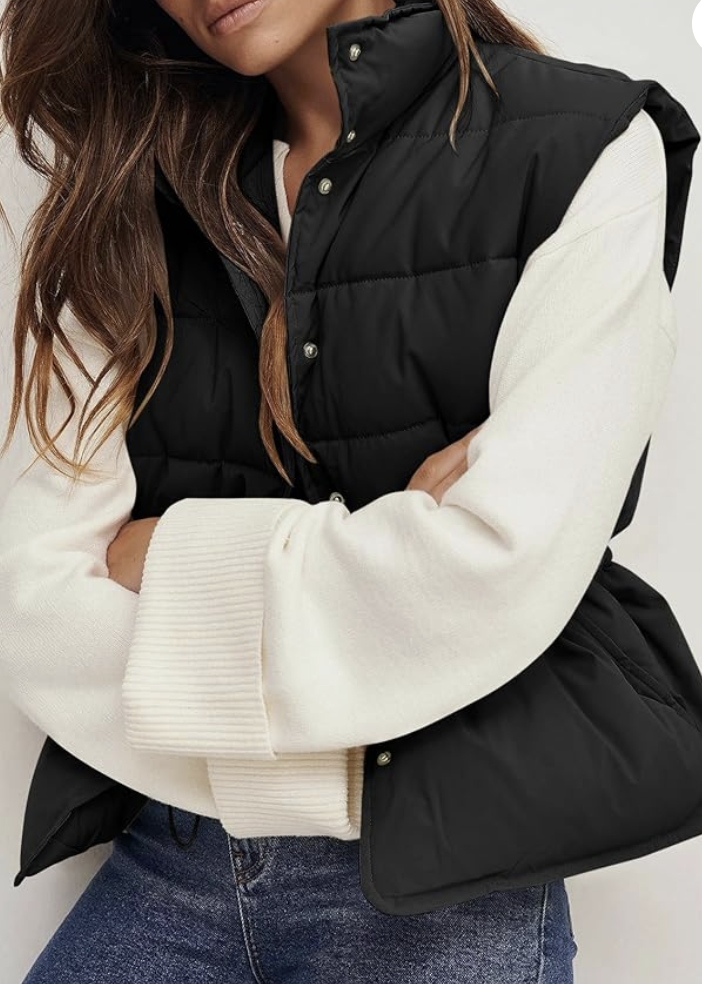 Padded Gilet - Stylish Sleeveless Ladies Vest