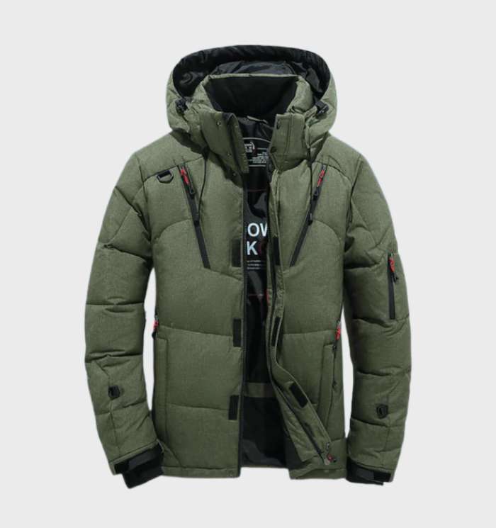 Padded Parka Coat - Insulated Water & Wind-Resistant Ladies Winter Jacket