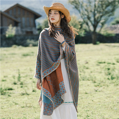 Poncho - Chic Boho Wrap For Ladies