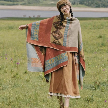 Poncho - Chic Boho Wrap For Ladies