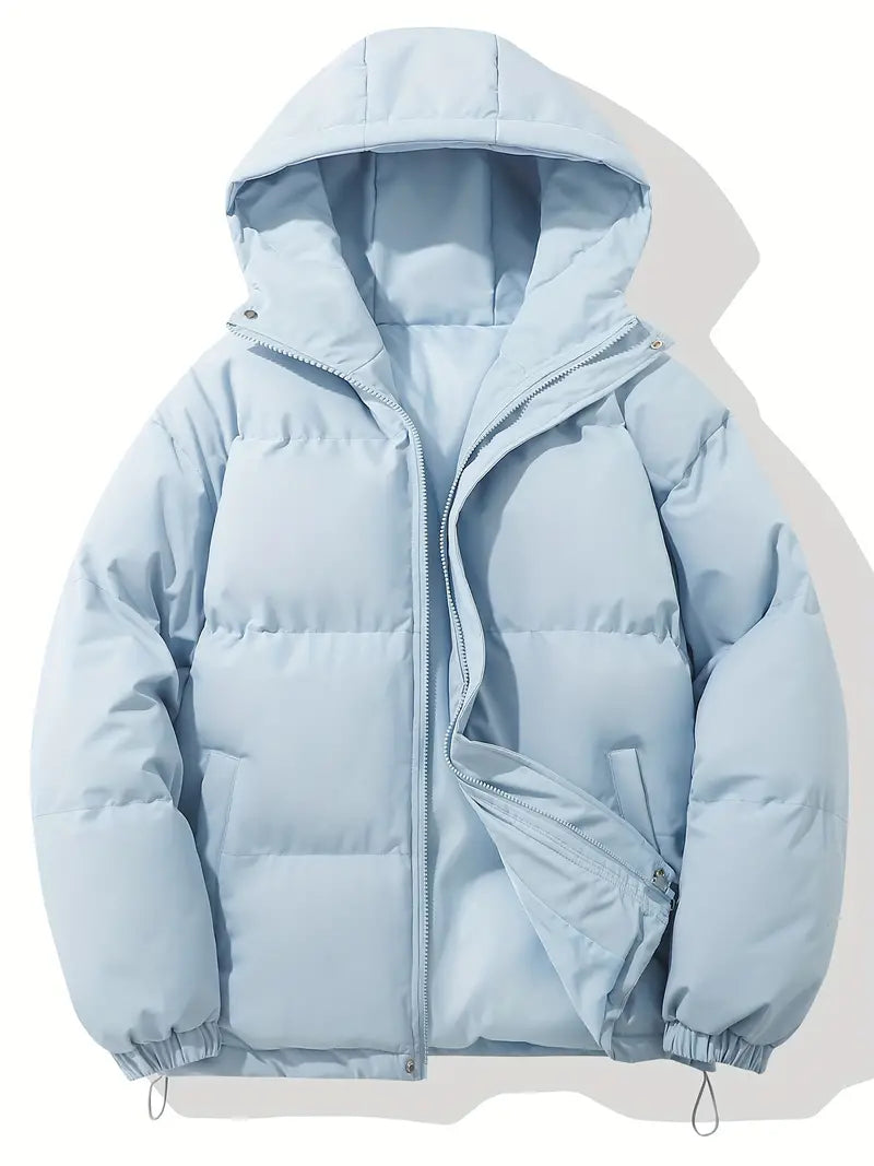 Puffer Jacket - Stylish Winter Coat With Hood For Ladies
