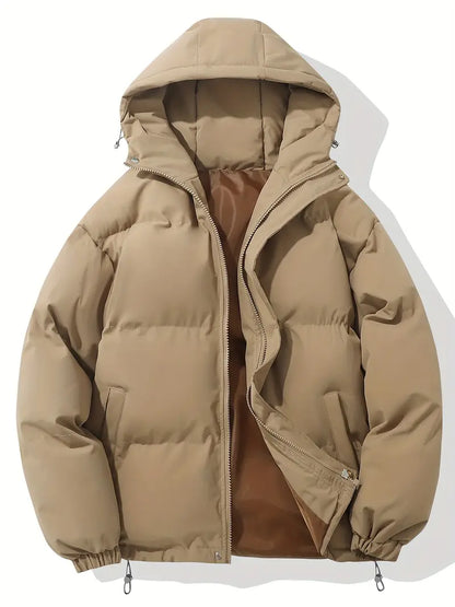 Puffer Jacket - Stylish Winter Coat With Hood For Ladies