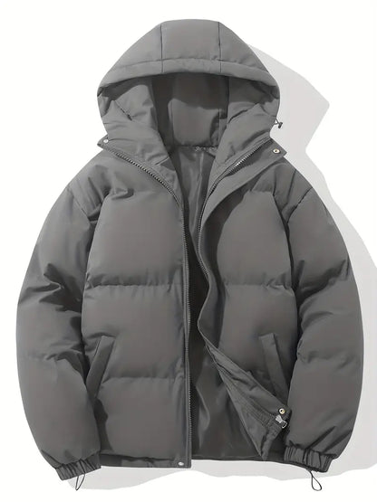 Puffer Jacket - Stylish Winter Coat With Hood For Ladies