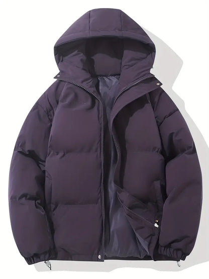 Puffer Jacket - Stylish Winter Coat With Hood For Ladies