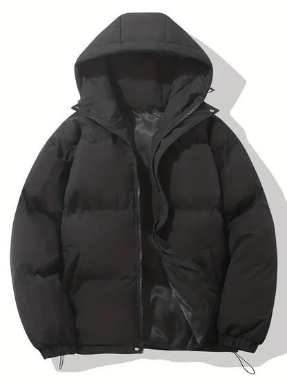 Puffer Jacket - Stylish Winter Coat With Hood For Ladies