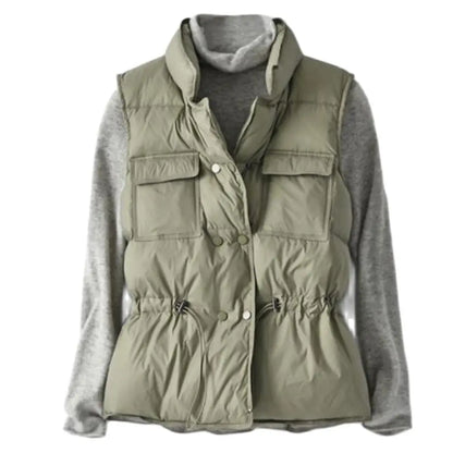 Puffer Vest - Lightweight Ladies Padded Gilet With Pockets