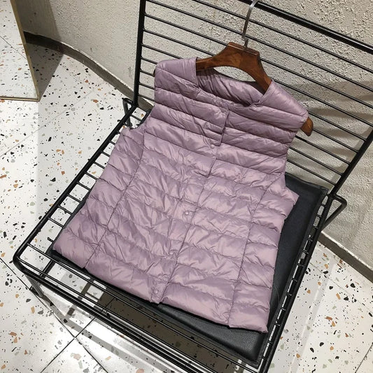 Puffer Vest - Lightweight Quilted Ladies Gilet