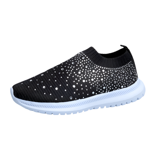 Slip-On Sneakers - Adorned Women'S Casual Shoes