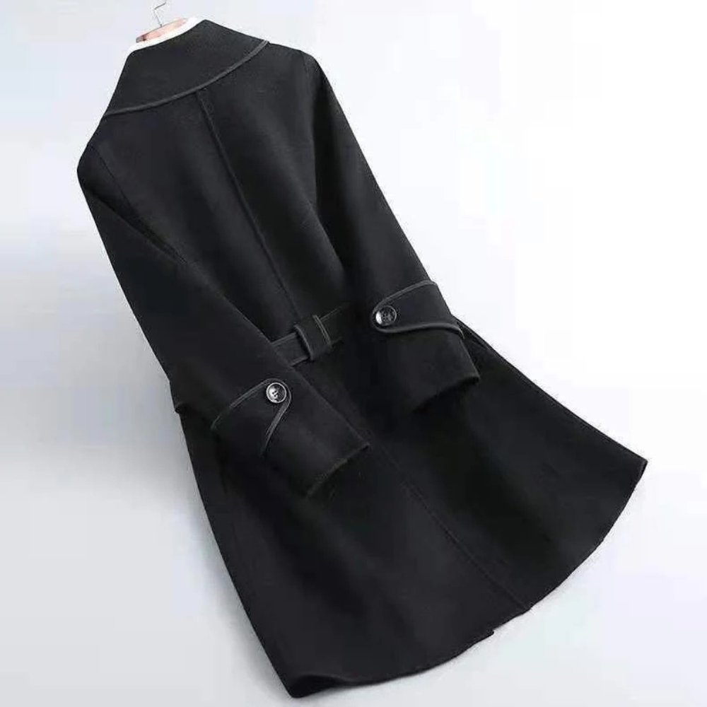 Trench coat - stylish ladies belted outerwear
