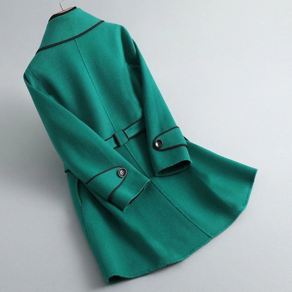 Trench coat - stylish ladies belted outerwear