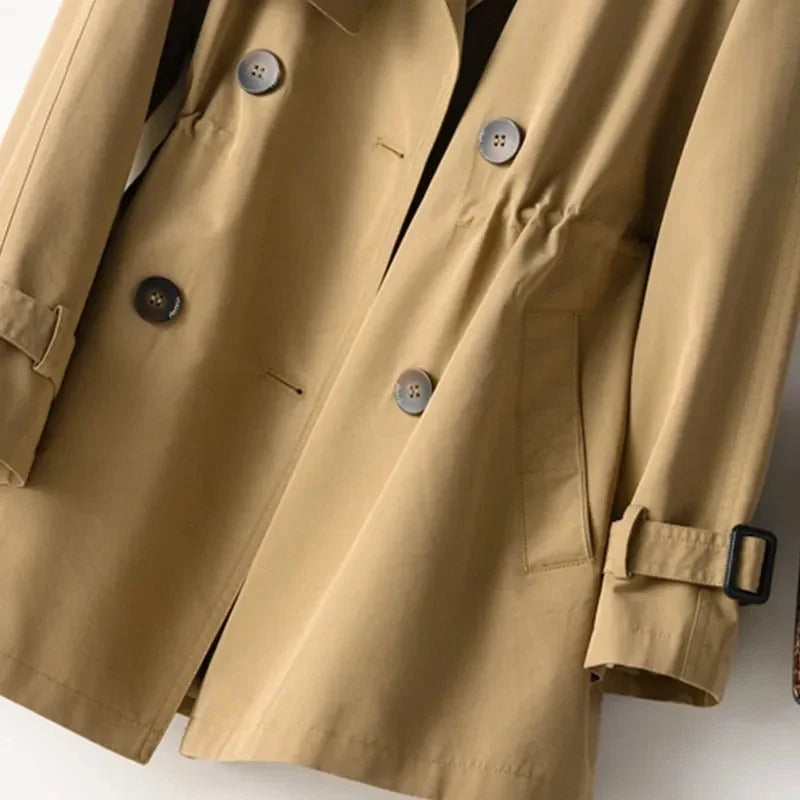 Trench coat - stylish ladies double-breasted coat