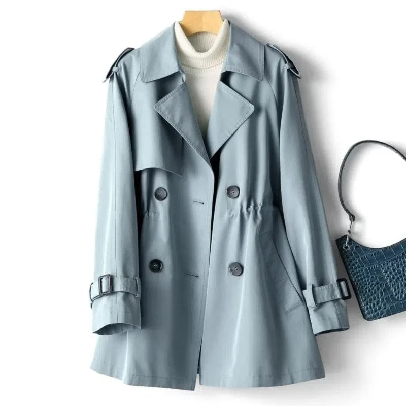Trench coat - stylish ladies double-breasted coat
