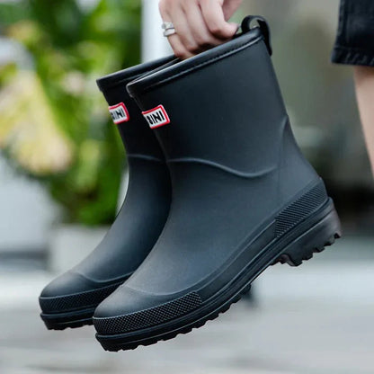 Waterproof Ankle Wellies - Lasting Ladies Rain Boots
