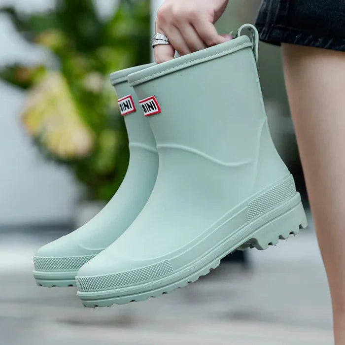 Waterproof Ankle Wellies - Lasting Ladies Rain Boots