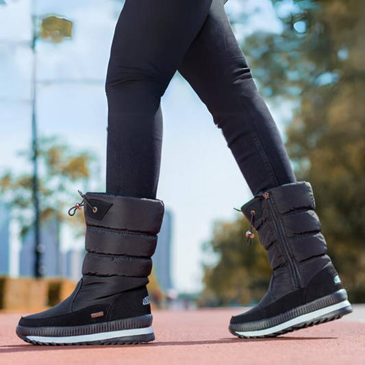Waterproof Winter Boots - Insulated Ladies Ankle Boots