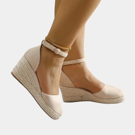 Wedge Sandals - Chic Espadrille Shoes For Ladies