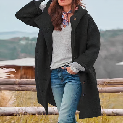 Wool Coat - Stylish Long Ladies Coat For All Seasons